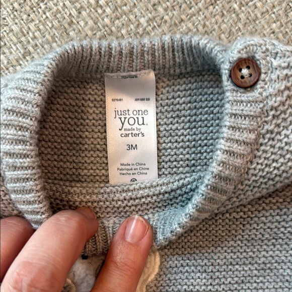 πHPπ Gray Bear Knit Sweater and Pants Set - Picture 2 of 5